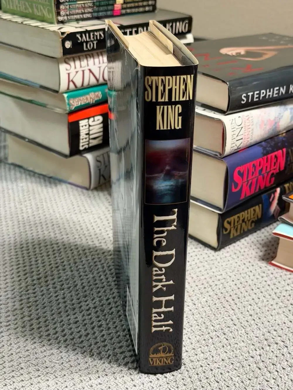 The Dark Half by Stephen King (1989) First Edition Hardcover